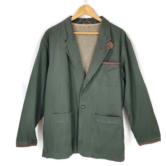 Guide Gear Army Green Field Chore Barn Hunting Fishing Camping Outdoor Jacket L - Picture 1 of 16